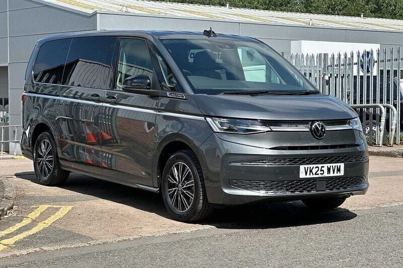 Grey New 2025 VW Multivan Style MPV | £59,790 (A bit pricey) - Image 1/4
