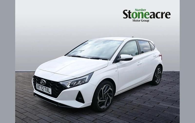Used Hyundai i20 Premium 99 HP (72 kW) 2022 White Hatchback