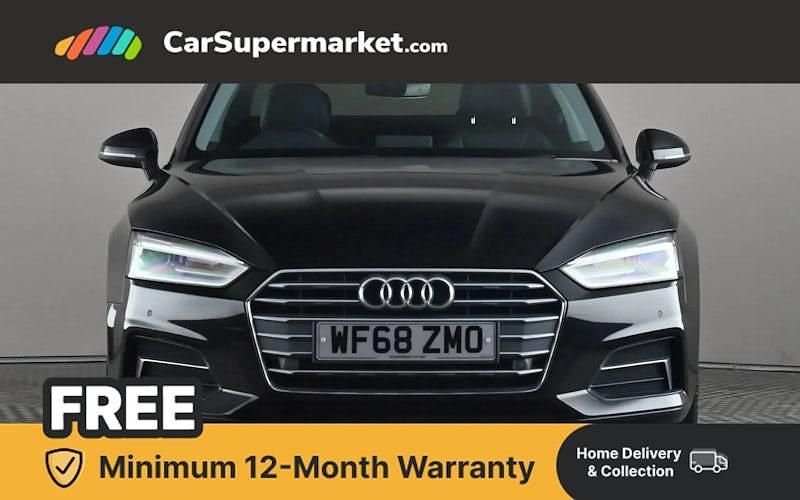 Used Audi A5 Sport 150 HP (110 kW) 2018 Black Coupe