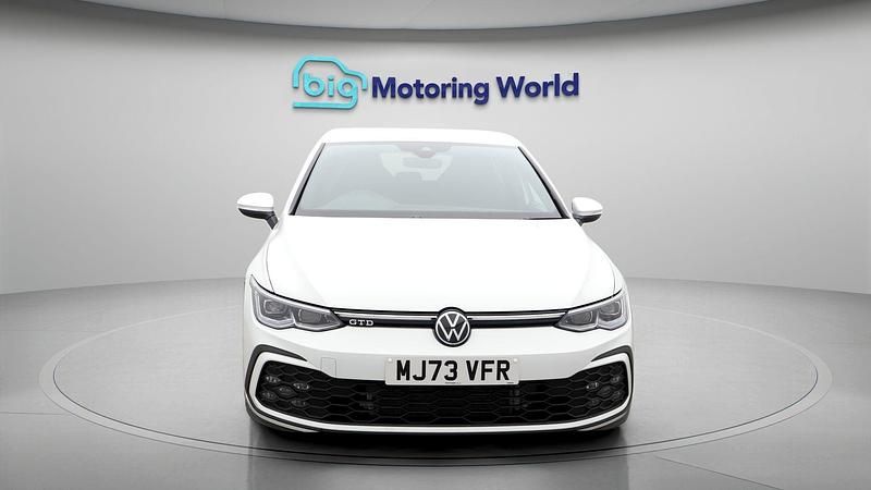 Used VW Golf VIII GTD 200 HP (147 kW) 2023 White Hatchback