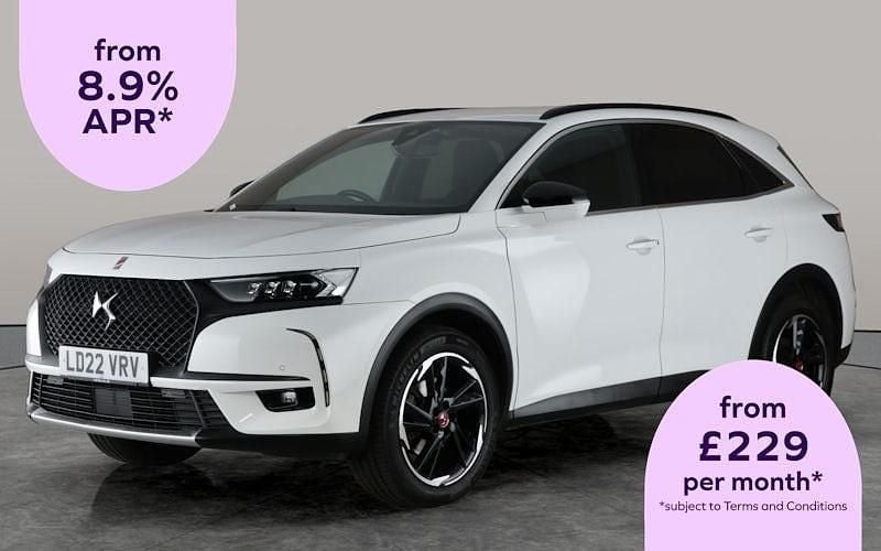 White Used 2022 DS Automobiles DS7 Crossback Performance Line Plus SUV | £16,427 (Fair price) - Image 1/2