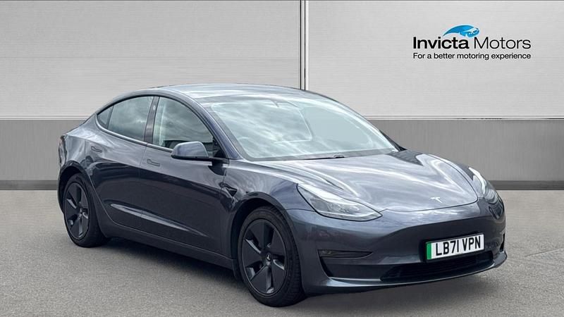 Grey Used 2021 Tesla Model 3 Long Range Sedan | £20,000 (Fair price) - Image 1/4