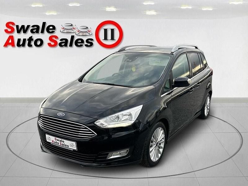 Black Used 2018 Ford C-MAX Titanium MPV | £7,995 (Fair price) - Image 1/4