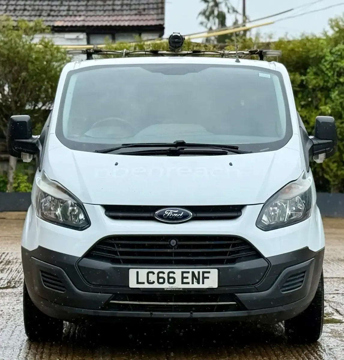 Used Ford Transit Custom 105 HP (77 kW) 2016 White Van