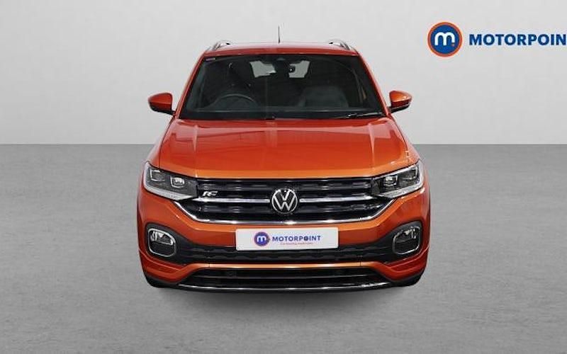 Used VW T-Cross R-line 110 HP (80 kW) 2024 Orange SUV