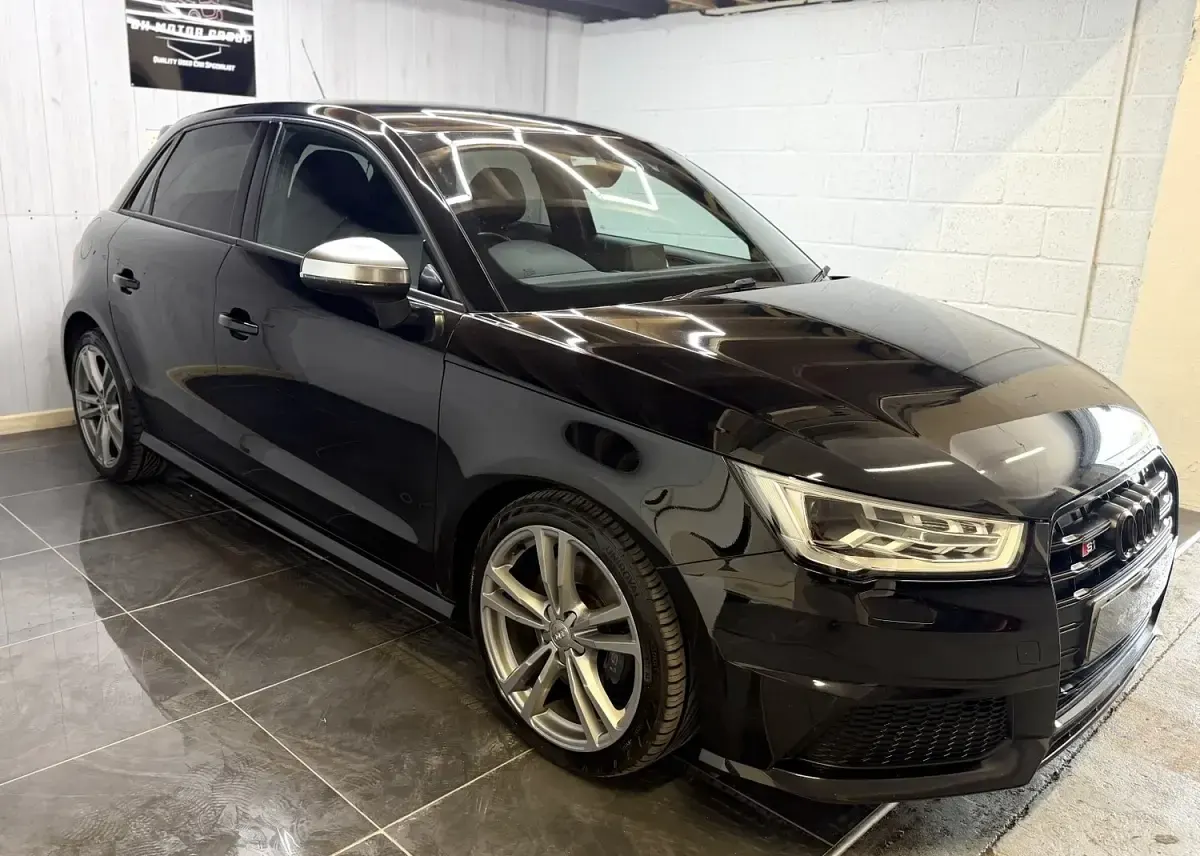 Used Audi S1 Comfort 231 HP (169 kW) 2015 Black Hatchback