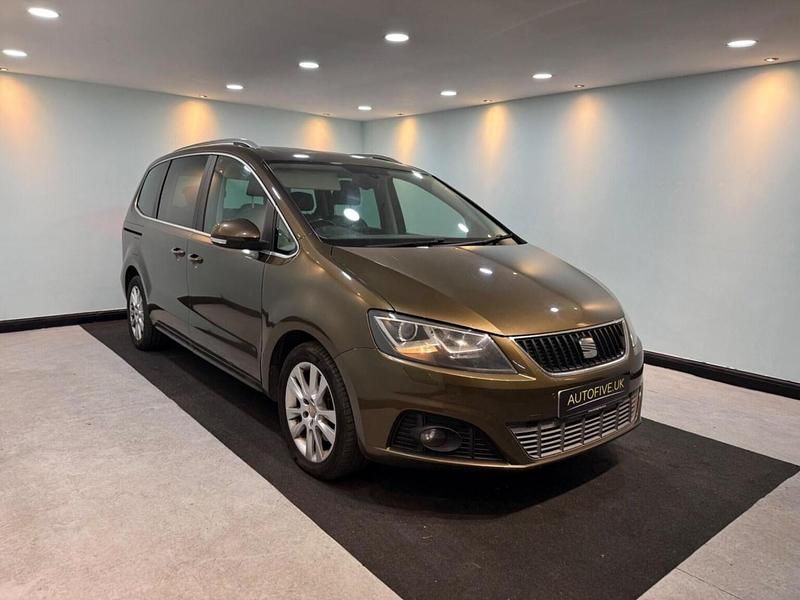 Used Seat Alhambra SE 170 HP (125 kW) 2010 Brown MPV