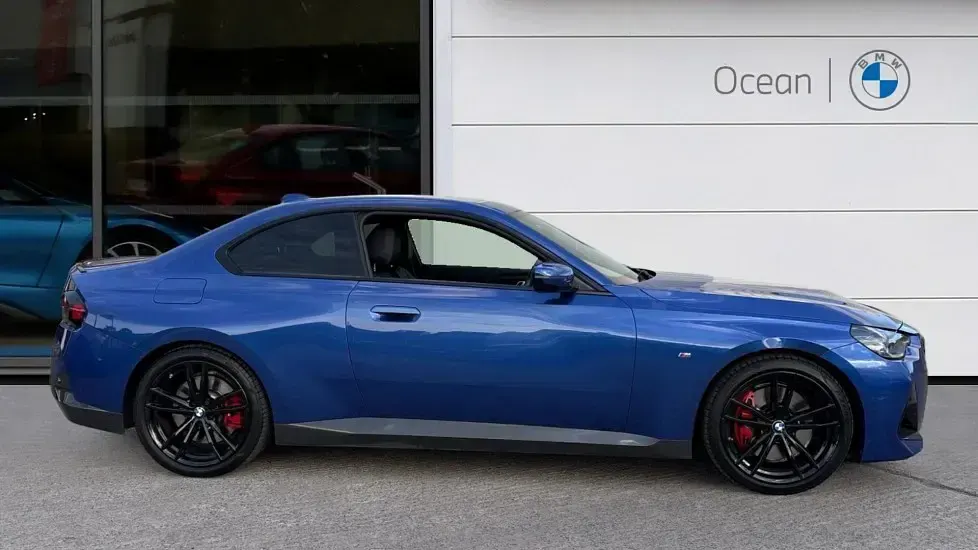 Used BMW 230 Coupé M Sport 242 HP (177 kW) 2022 Blue Coupe