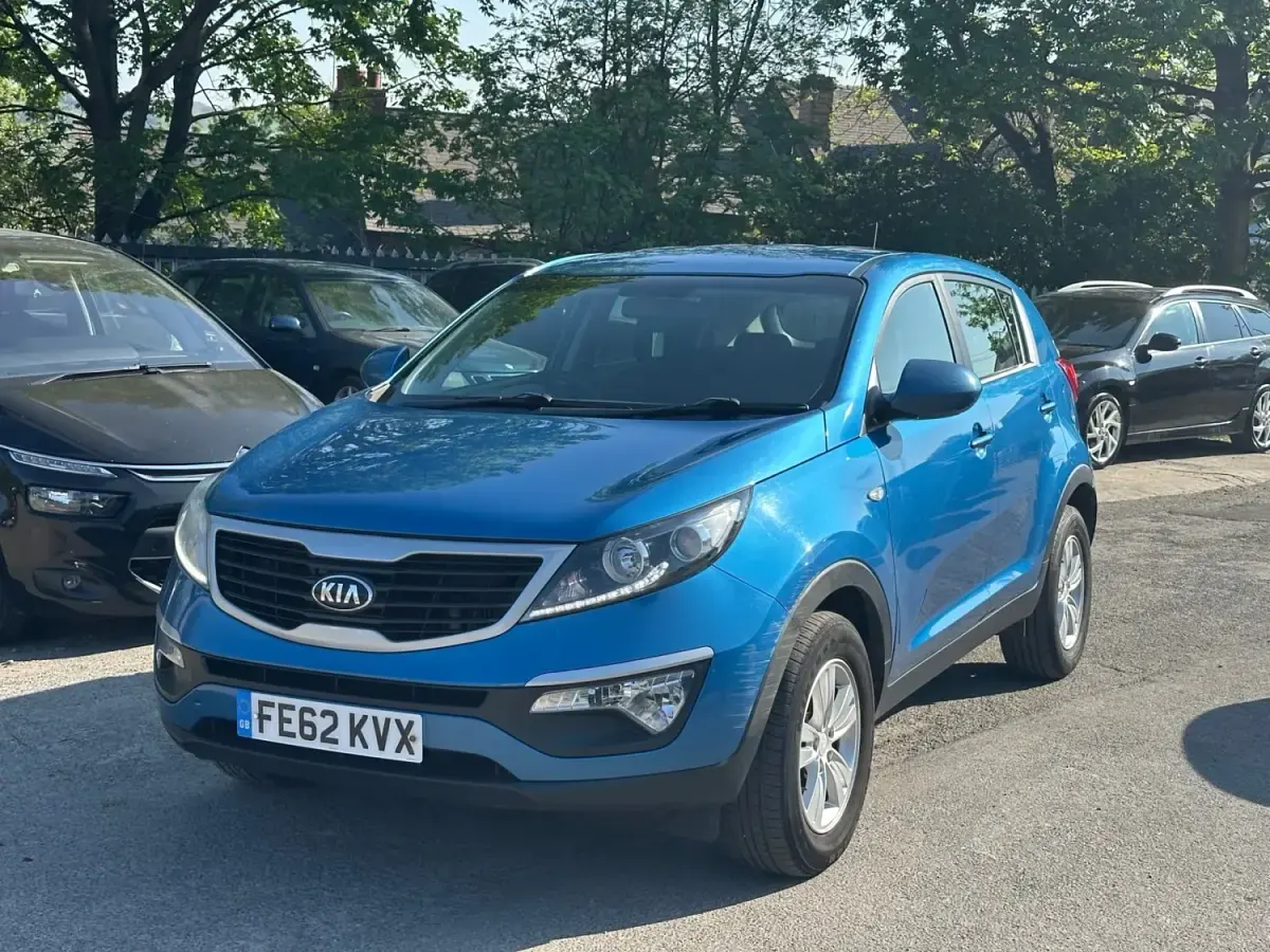 Begagnad Kia Sportage 2012 Blå SUV