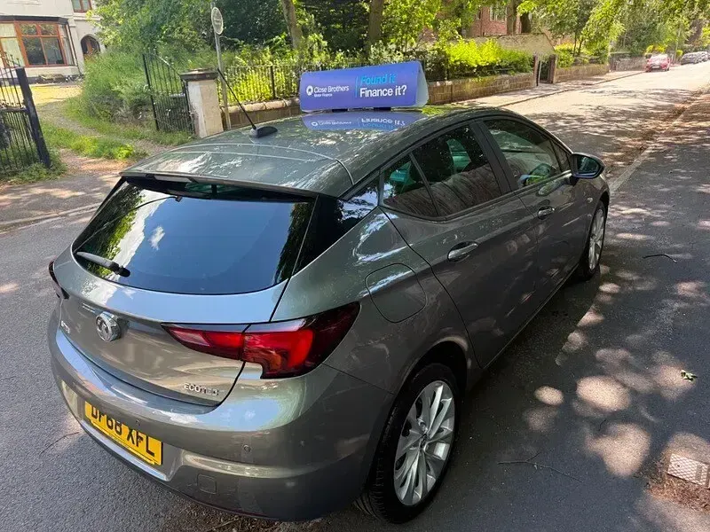 Used Vauxhall Astra S 105 HP (77 kW) 2018 Grey Hatchback