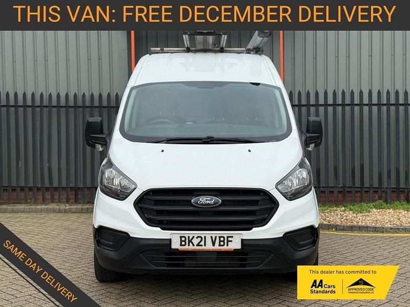 Used Ford Transit Custom S 130 HP (95 kW) 2021 White Van