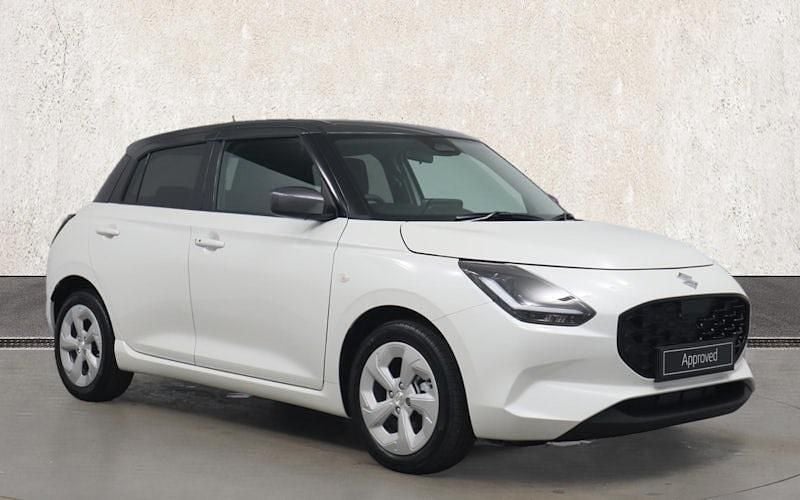 New Suzuki Swift 82 HP (60 kW) 2025 White Hatchback