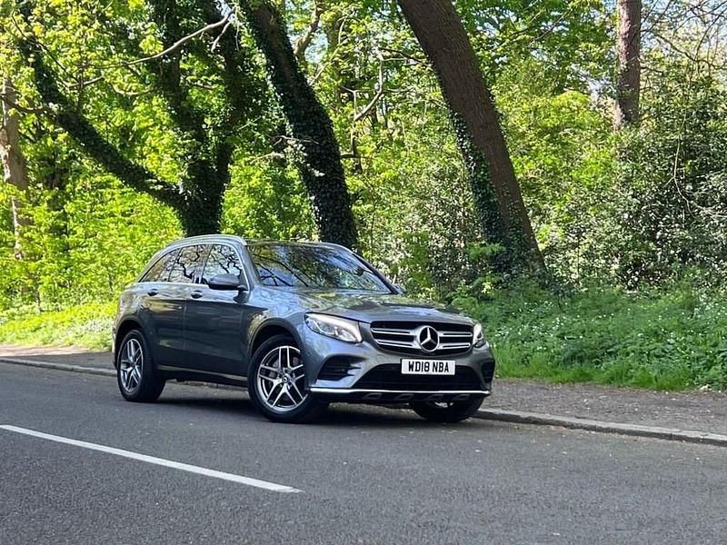 Second-hand Mercedes GLC220 AMG line 2018 Gri SUV