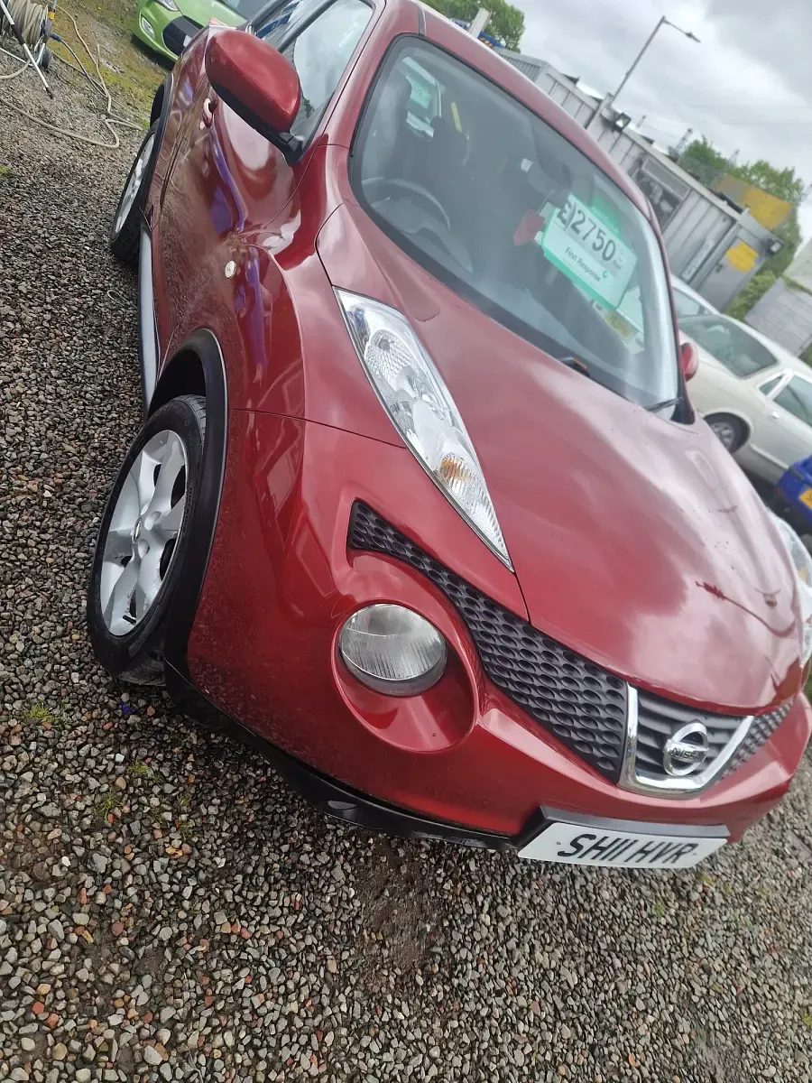 Used Nissan Juke Acenta 2011 Red SUV