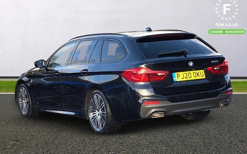 Used BMW 520 M Sport 184 HP (135 kW) 2020 Black Estate