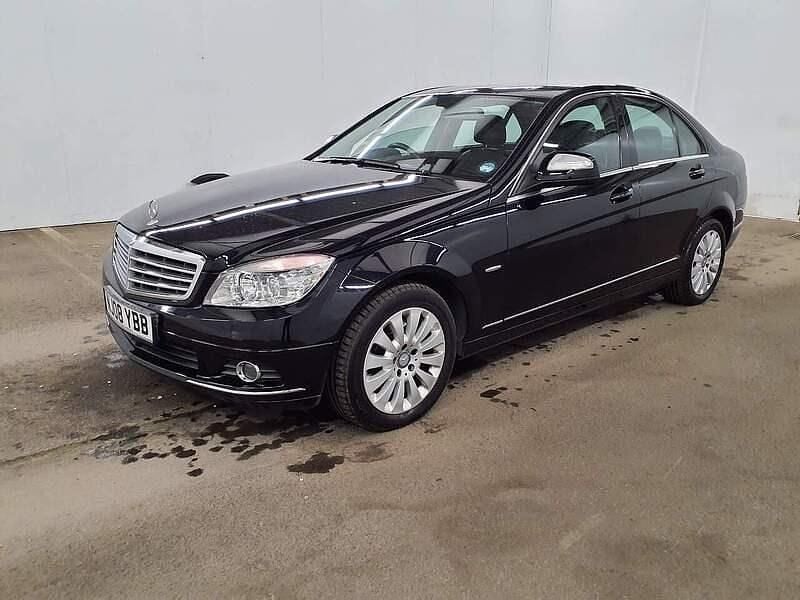 Used Mercedes C200 Elegance 2008 Black Sedan