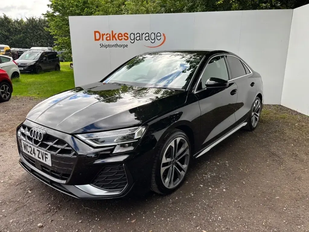 Used Audi A3 S-Line 2024 Black Sedan