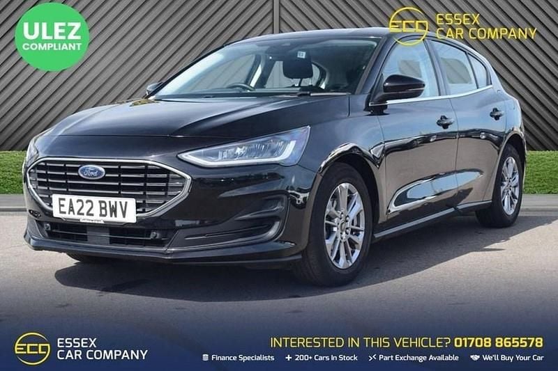 Used Ford Focus Titanium 125 HP (91 kW) 2022 Black Hatchback