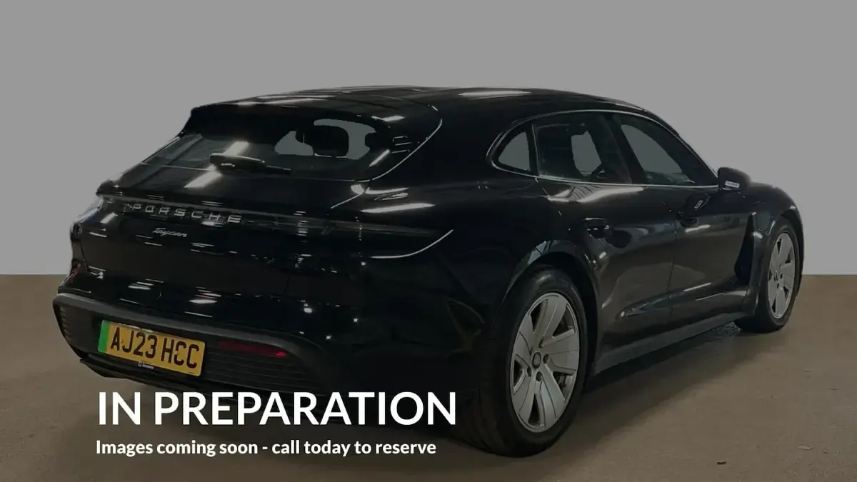 Used Porsche Taycan Performance Package 300 kW (408 HP) 2023 Black Estate
