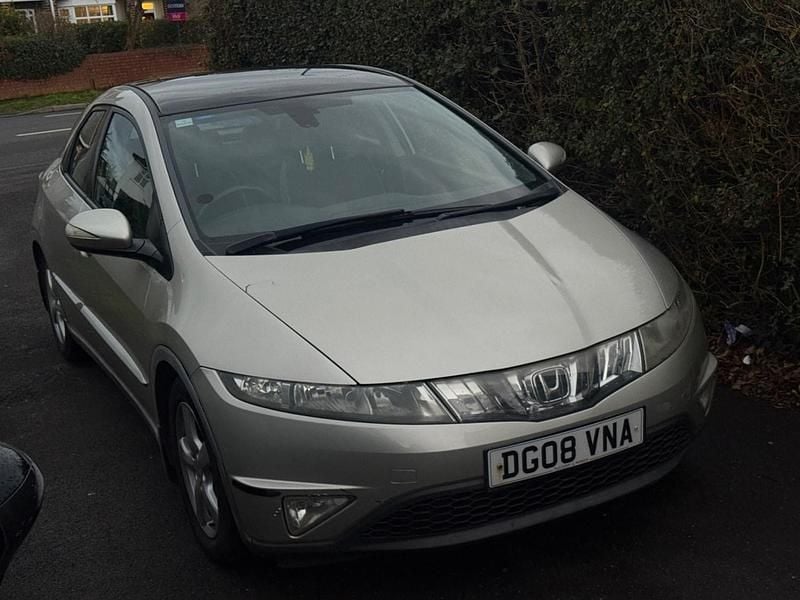 Silver Used 2008 Honda Civic ES Hatchback | £2,995 (Fair price) - Image 1/4