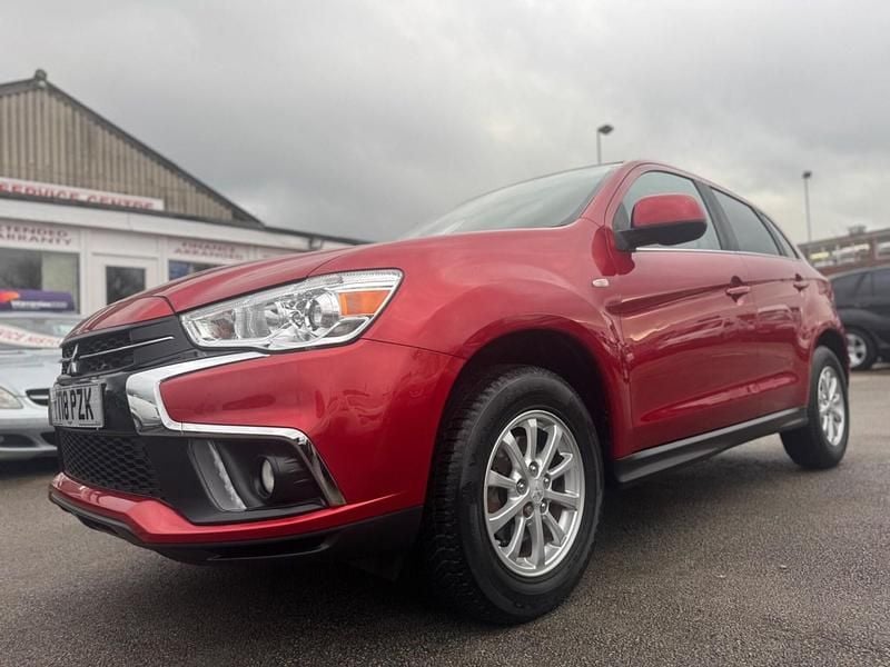 Used Mitsubishi ASX 117 HP (86 kW) 2018 Red SUV