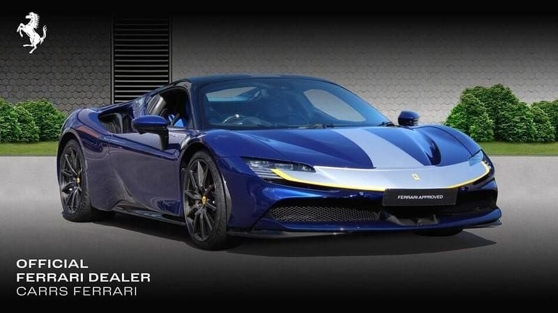 Blu elettrico 2020 Used 2023 Ferrari SF90 Cabriolet | £394,995 - Image 1/3