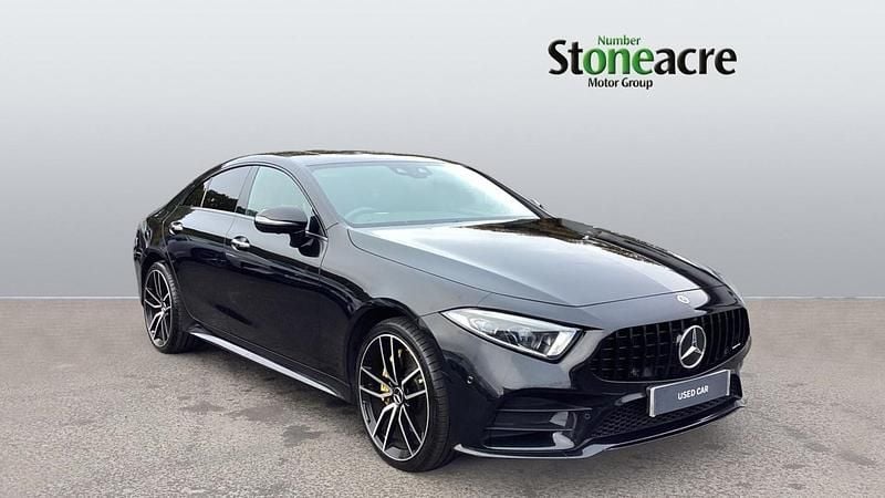 Black Used 2018 Mercedes CLS350 AMG Line Premium Plus Coupe | £25,000 (Fair price) - Image 1/4