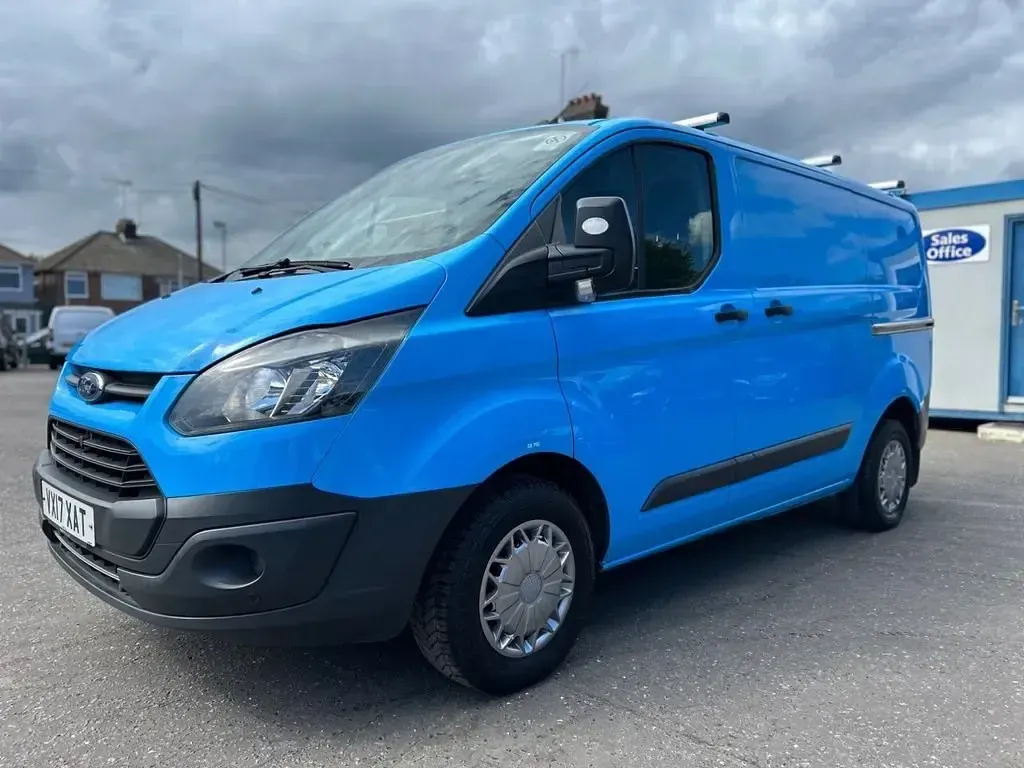Używany Ford Transit Custom 2017 Niebieski