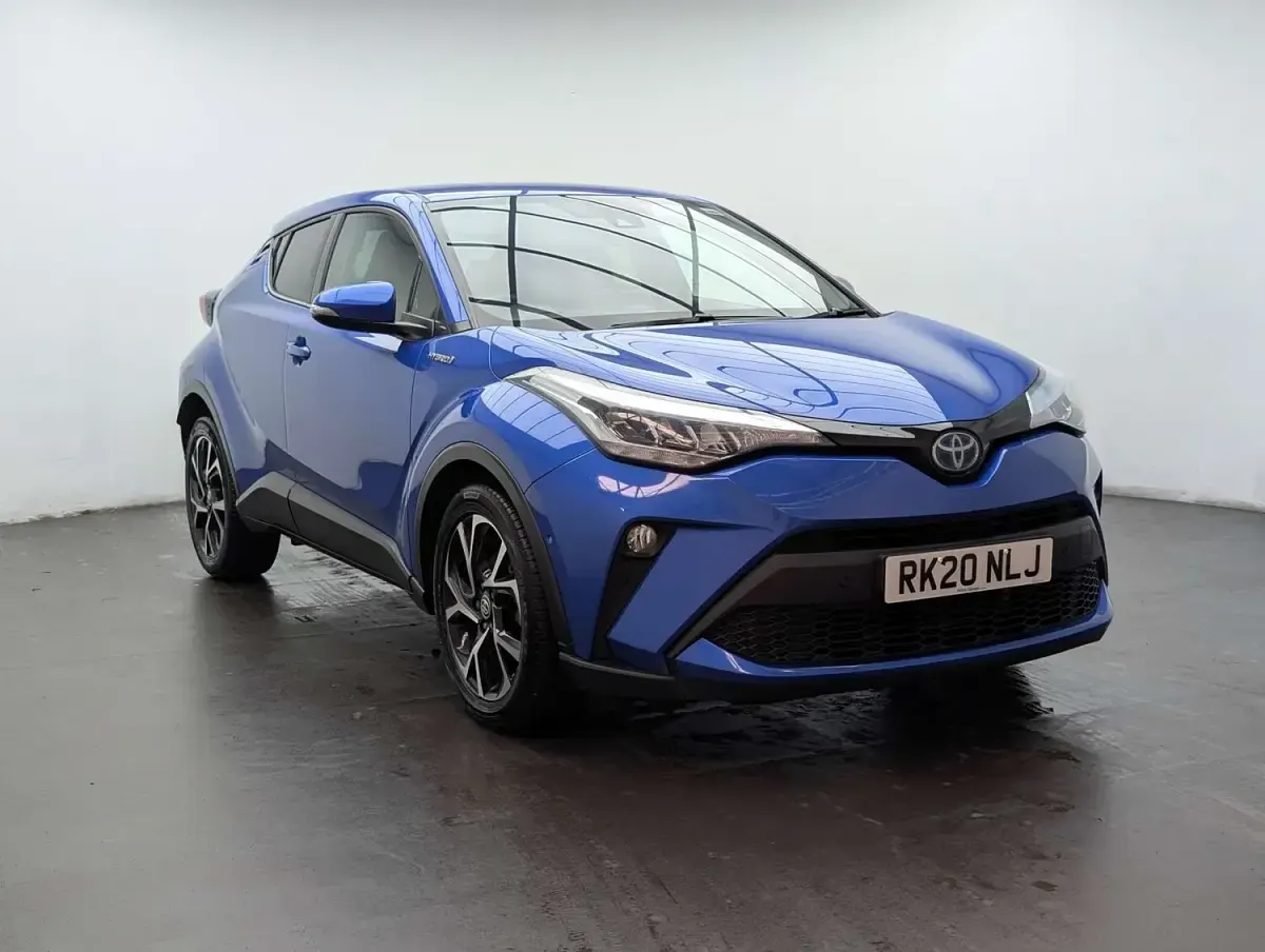 Used Toyota C-HR Design 122 HP (89 kW) 2020 Blue SUV