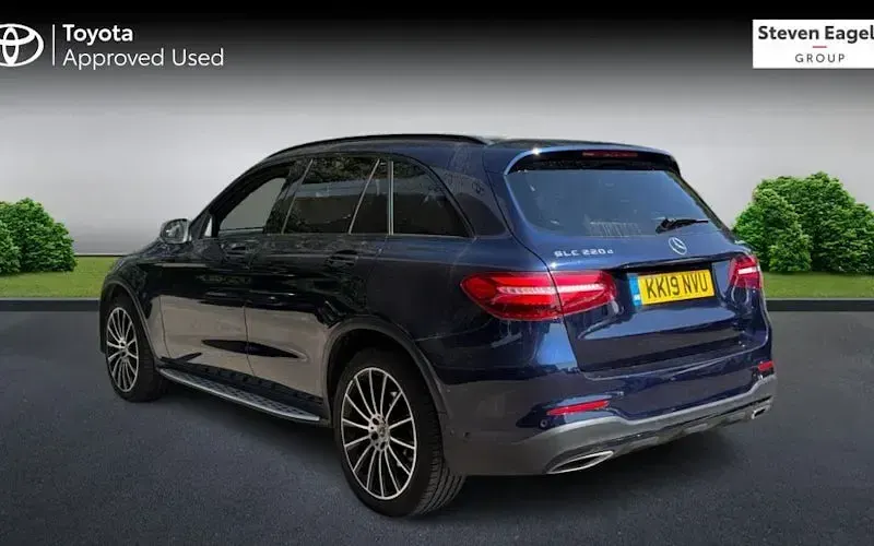 Used Mercedes GLC220 AMG 170 HP (125 kW) 2019 Blue SUV