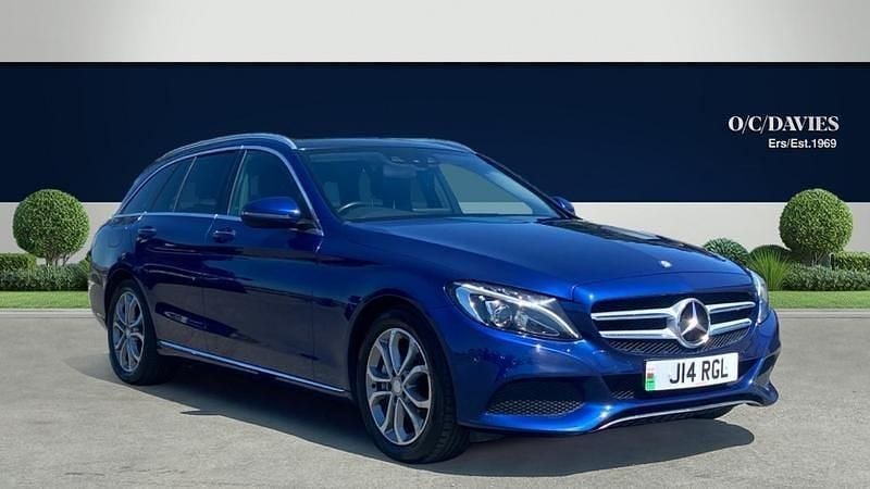 Blue Used 2015 Mercedes C250 Premium Plus Estate | £9,995 (Good price) - Image 1/4