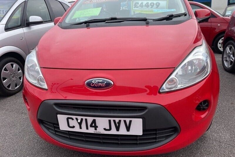 Red Used 2014 Ford Ka S Hatchback | £4,499 (Good price) - Image 1/1