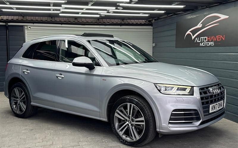 Used Audi Q5 S-Line 190 HP (139 kW) 2017 Silver SUV