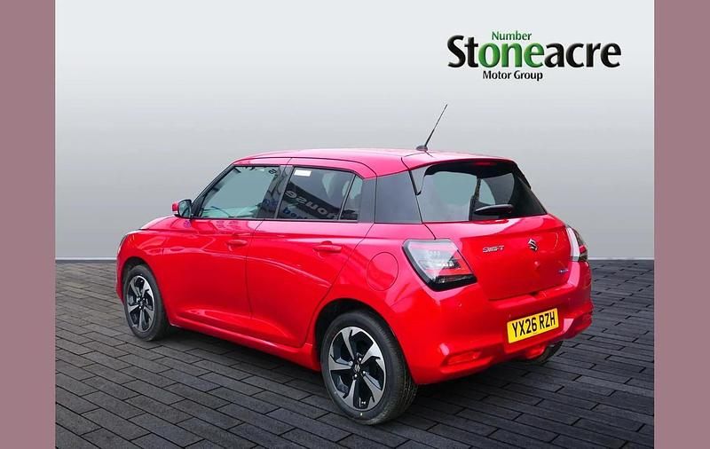 New Suzuki Swift 82 HP (60 kW) 2026 Red Hatchback