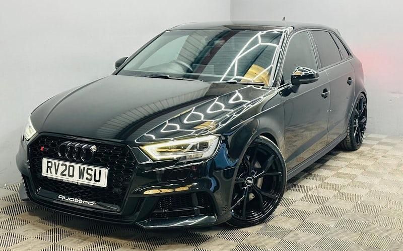 Used Audi S3 Sportback Black Edition 400 HP (294 kW) 2019 Black Hatchback
