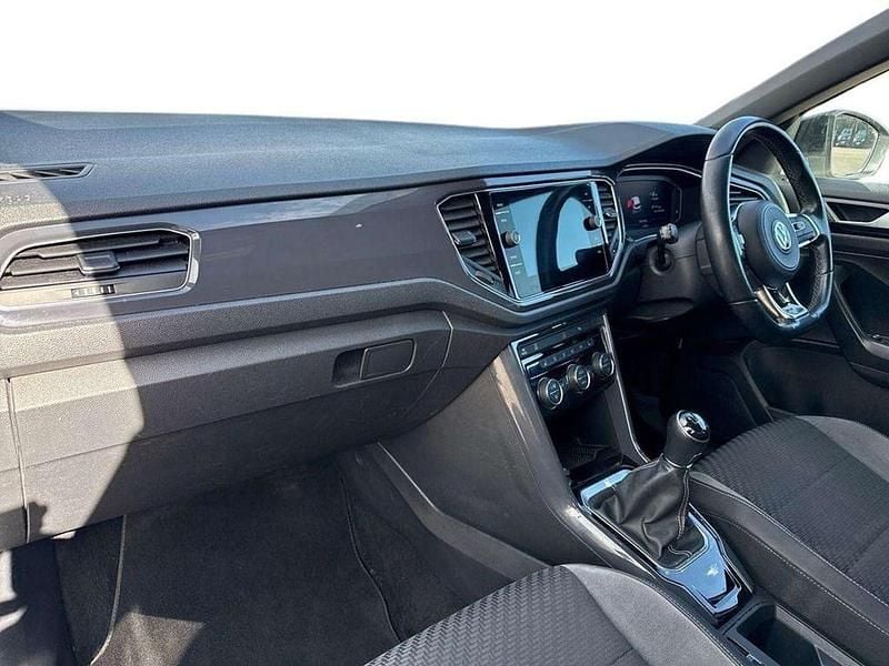 Used VW T-Roc R-line 150 HP (110 kW) 2019 White SUV