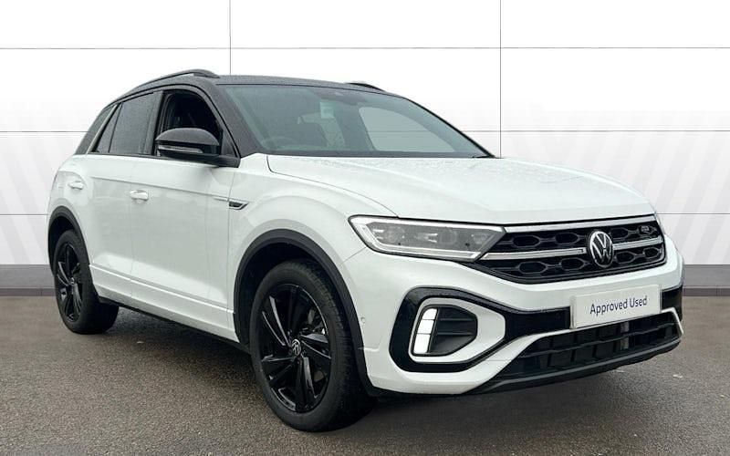 White Used 2025 VW T-Roc Black Edition SUV | £27,690 (Expensive) - Image 1/4