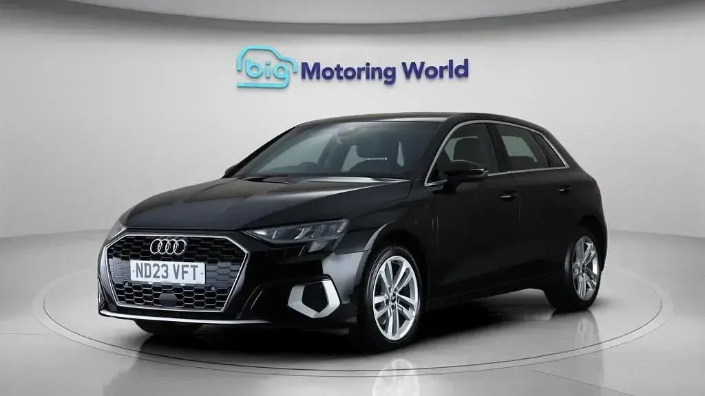 Used Audi A3 Sportback Sport 204 HP (150 kW) 2023 Black Hatchback