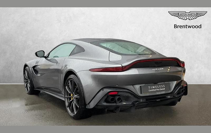 Used Aston Martin Vantage 510 HP (375 kW) 2019 Silver Coupe