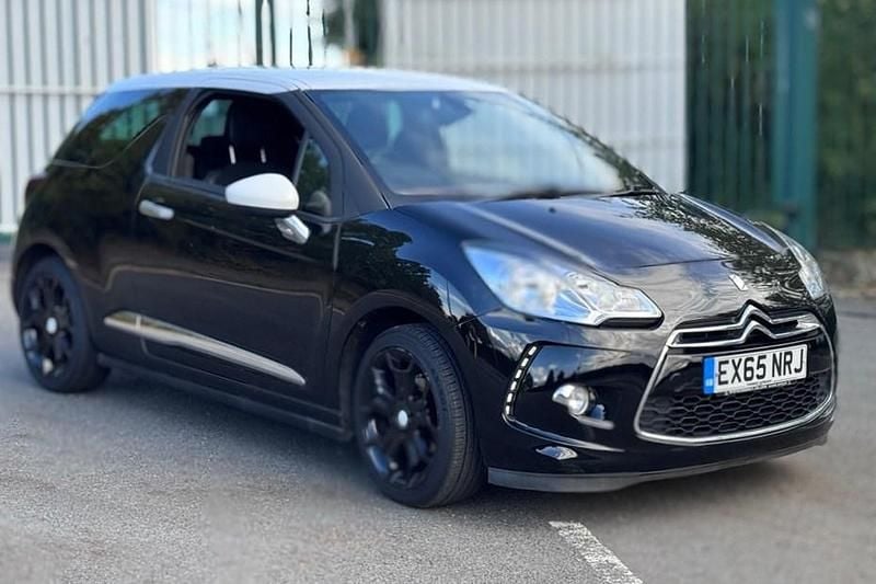 Black Used 2015 DS Automobiles DS3 Hatchback | £6,034 (Fair price) - Image 1/1