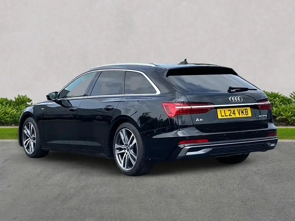 Used Audi A6 S-Line 204 HP (150 kW) 2024 Black Estate
