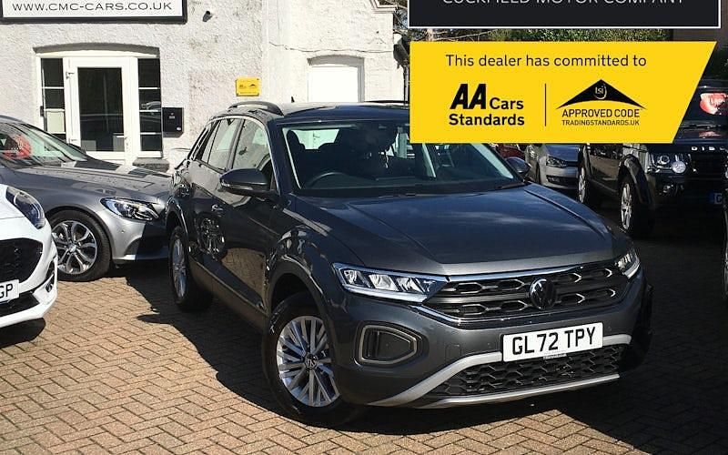 Grey Used 2023 VW T-Roc S SUV | £16,990 (Fair price) - Image 1/4