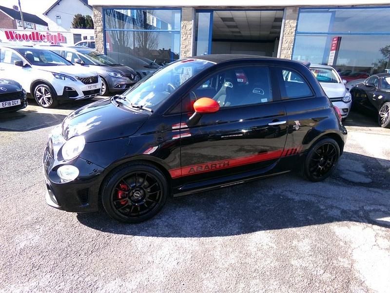 Used Abarth 595 145 HP (106 kW) 2018 Black Cabriolet