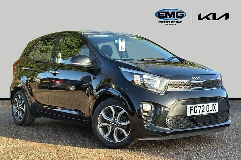 Used Kia Picanto 66 HP (48 kW) 2022 Midnight black Hatchback