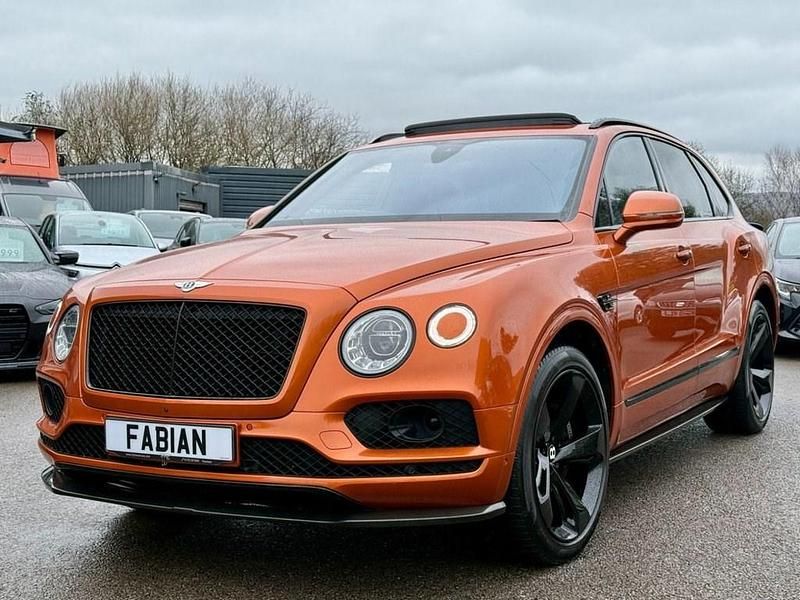 Used Bentley Bentayga 608 HP (447 kW) 2018 Orange SUV