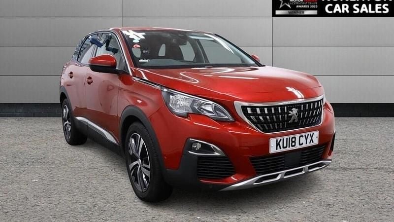 Used Peugeot 3008 Allure 2018 Red SUV