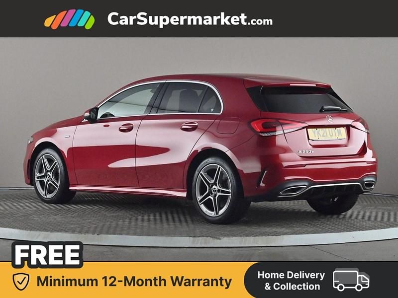 Used Mercedes A250 AMG line 2021 Red Hatchback