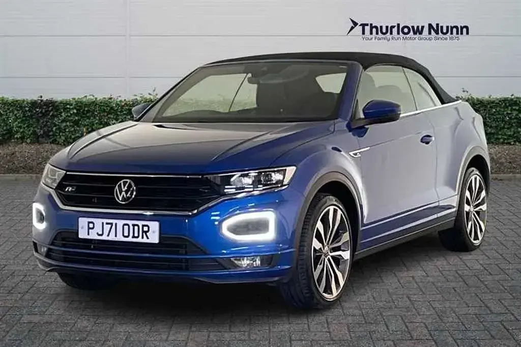 Used VW T-Roc R-line 150 HP (110 kW) 2022 Blue SUV