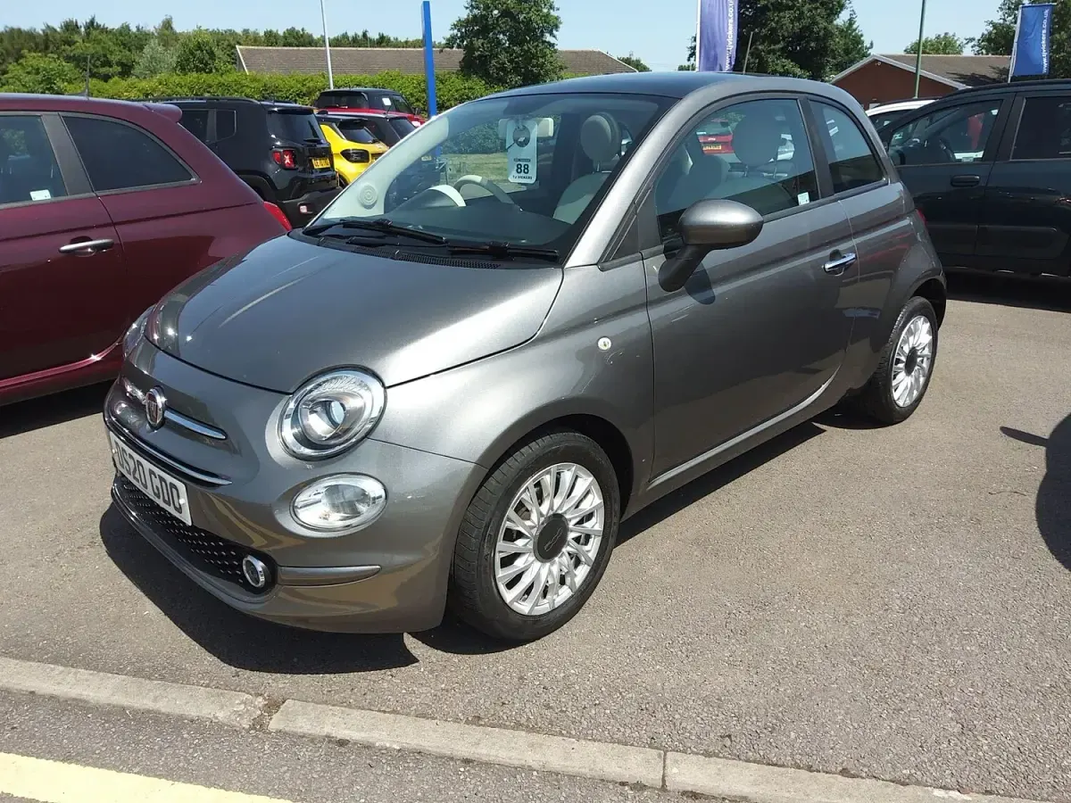 Used Fiat 500 Lounge 70 HP (51 kW) 2020 Grey Hatchback