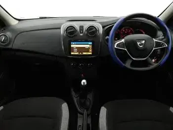 Used Dacia Sandero Comfort 90 HP (66 kW) 2021 Blue Hatchback